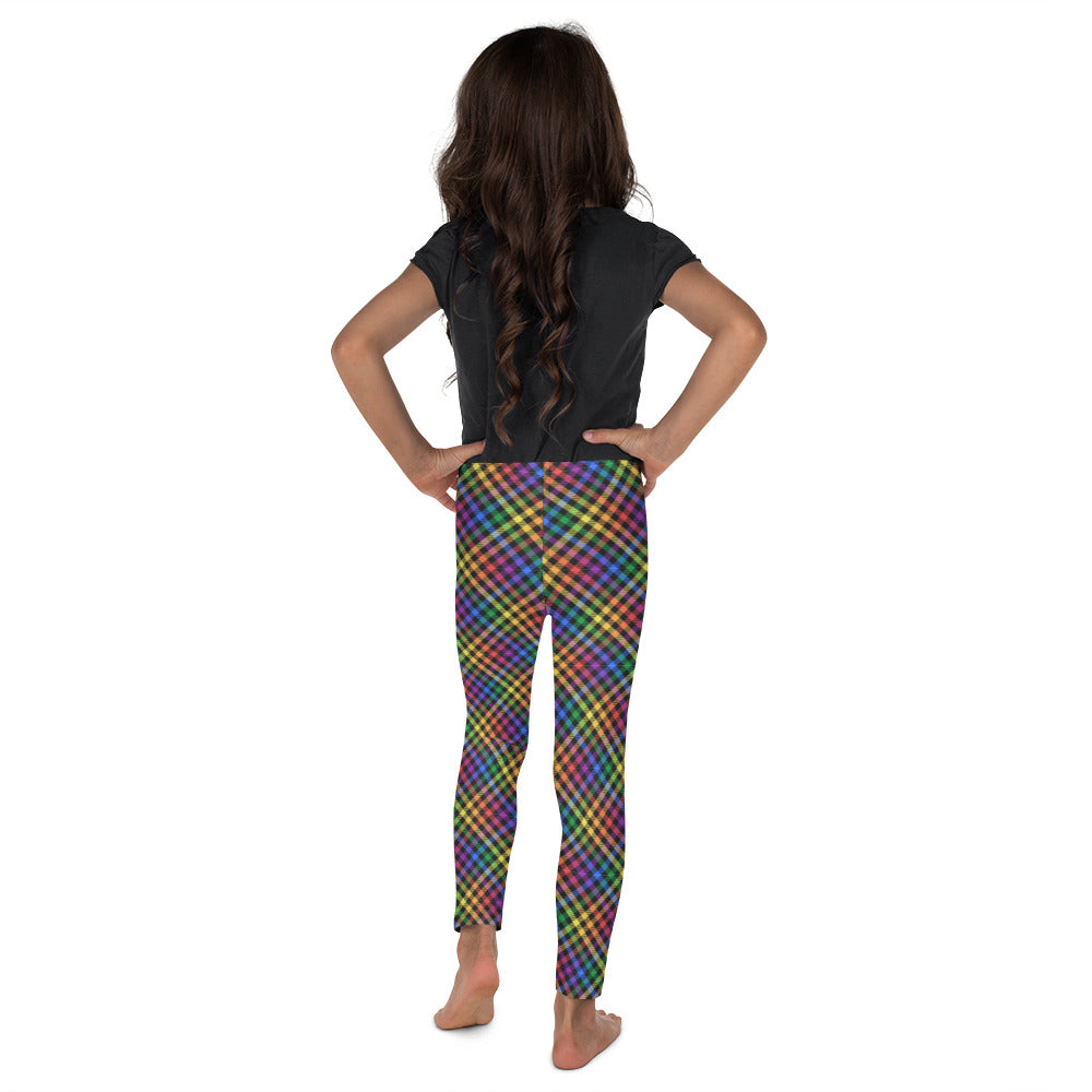 RAINBOW COLLECTION: Tartan/Gingam Kids Leggings