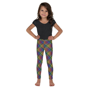 RAINBOW COLLECTION: Tartan/Gingam Kids Leggings