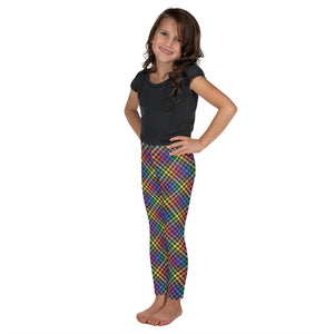 RAINBOW COLLECTION: Tartan/Gingam Kids Leggings
