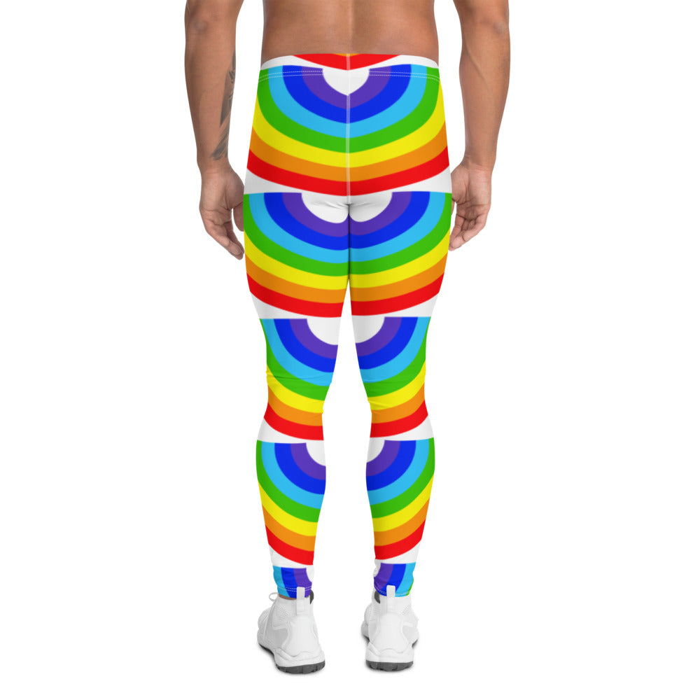 Rainbow Collection: Men's Leggings Full Rainbow