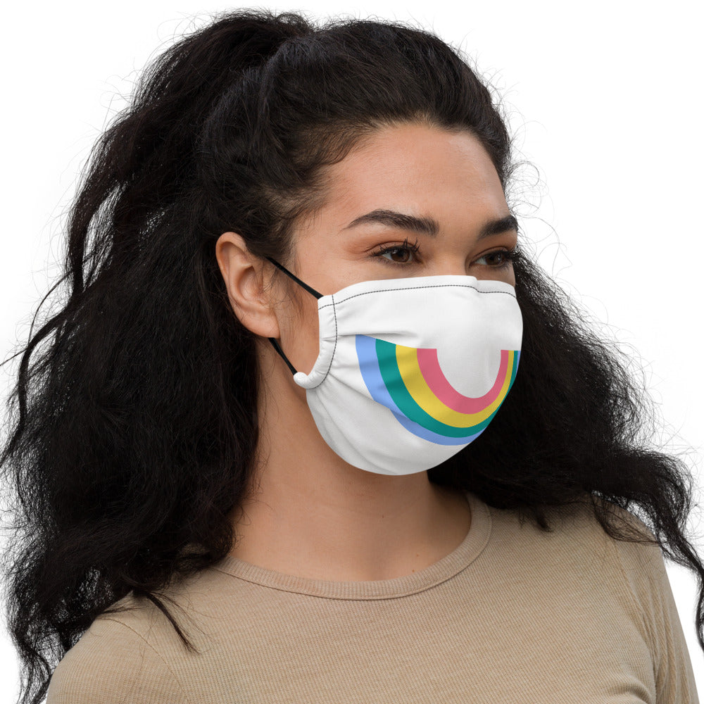 Rainbow Collection: "Smiley" Premium Face Mask