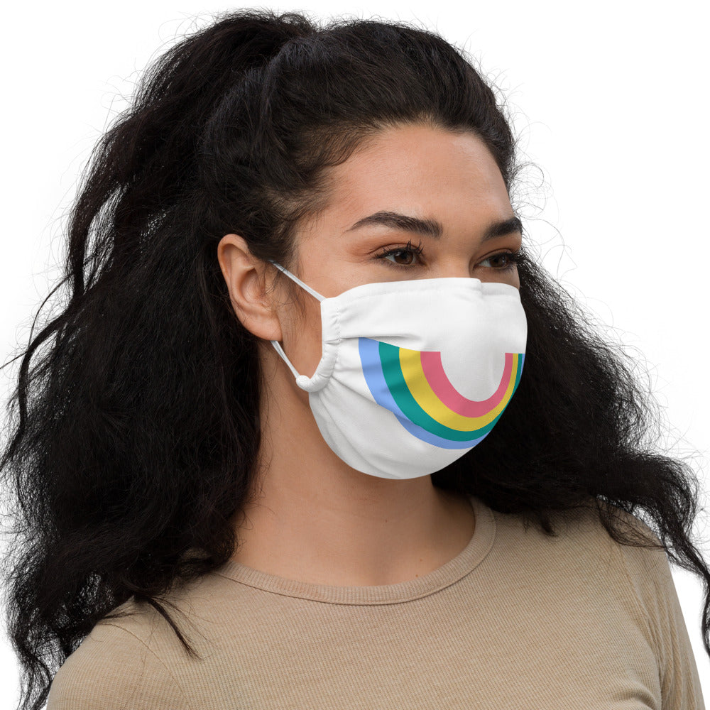 Rainbow Collection: "Smiley" Premium Face Mask