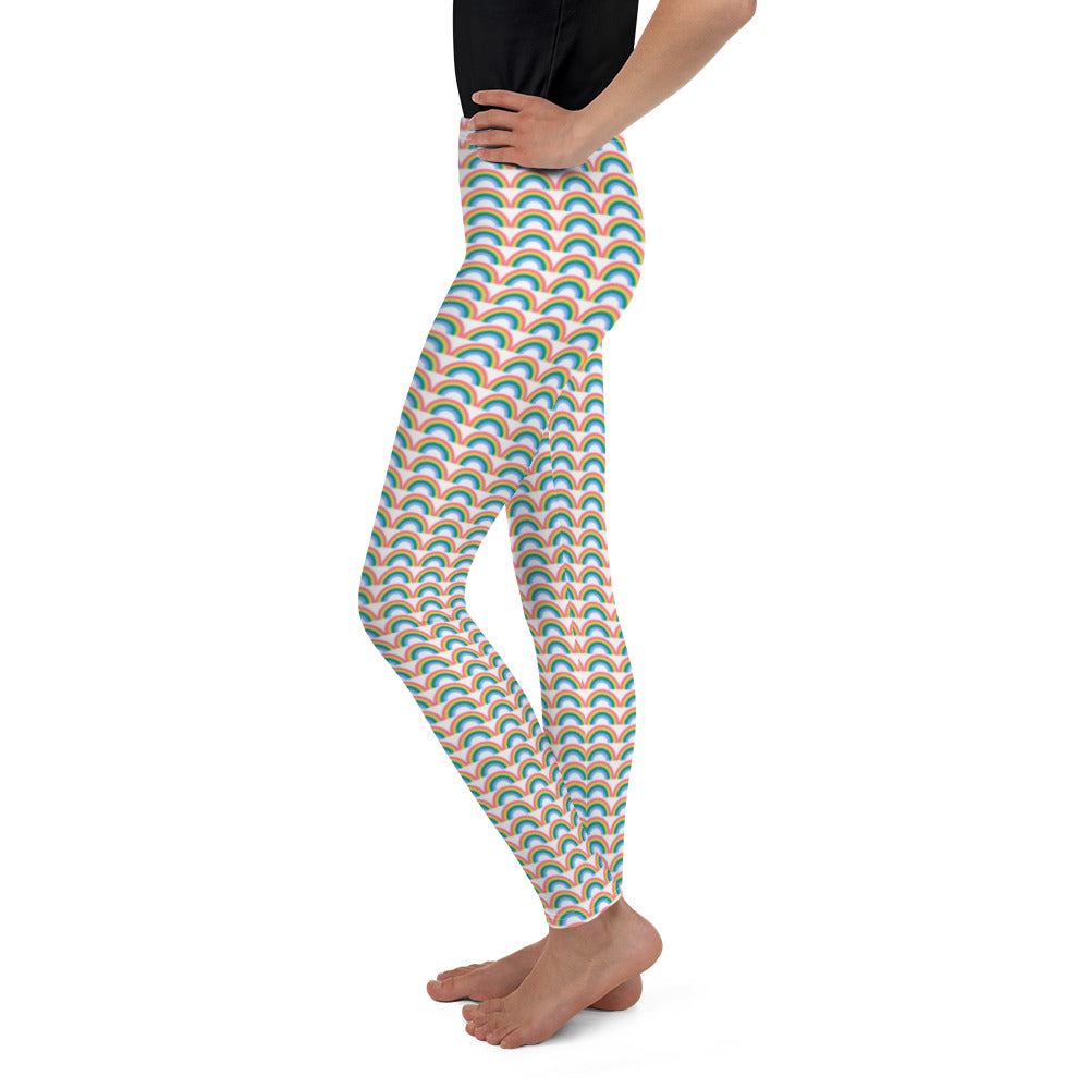 RAINBOW COLLECTION: Mini Rainbow Youth Leggings