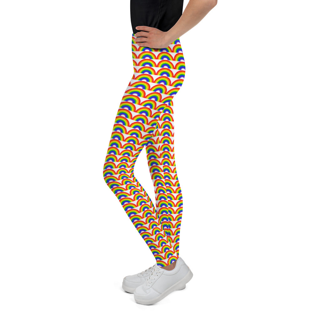 RAINBOW COLLECTION: Full Rainbow Youth Leggings