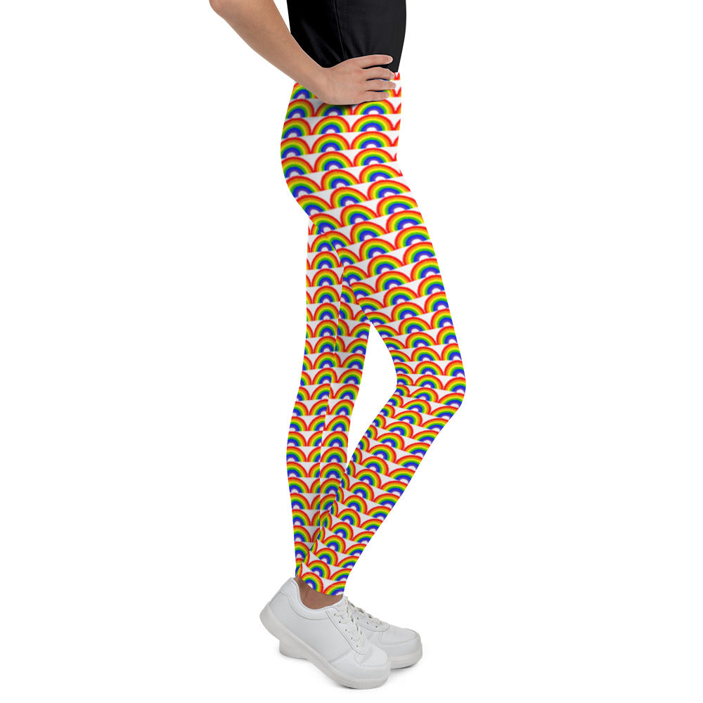 RAINBOW COLLECTION: Full Rainbow Youth Leggings