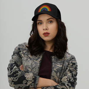 RAINBOW COLLECTINO: 3D Puff Trucker Style Baseball Cap