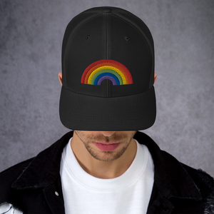 RAINBOW COLLECTINO: 3D Puff Trucker Style Baseball Cap