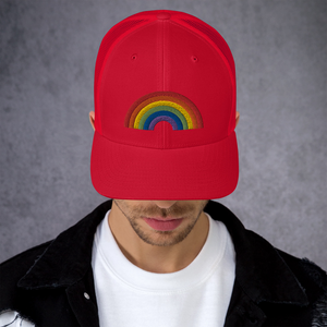 RAINBOW COLLECTINO: 3D Puff Trucker Style Baseball Cap