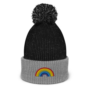 Rainbow Collection: Pom-Pom Beanie